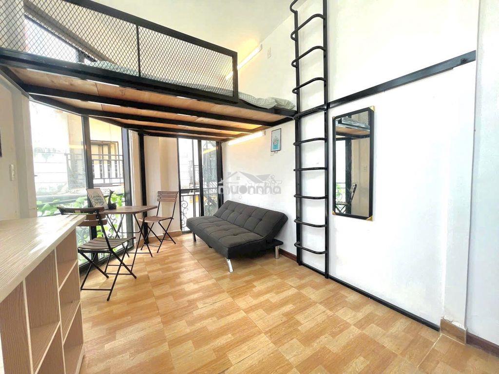Cho thuê duplex ban công, thang máy ngay trung tâm q1 chỉ từ 4.x - 3