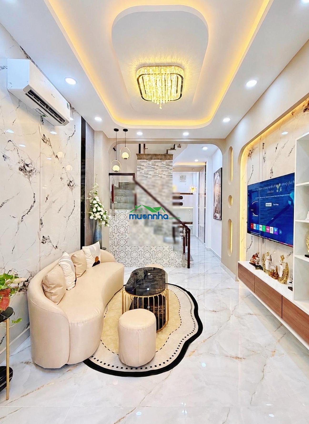 Phan xích long, t.t phú nhuận, 4 tầng, 5 phòng ngủ, cách mặt tiền 50m, nội thất cao cấp, hẻm thông - 4