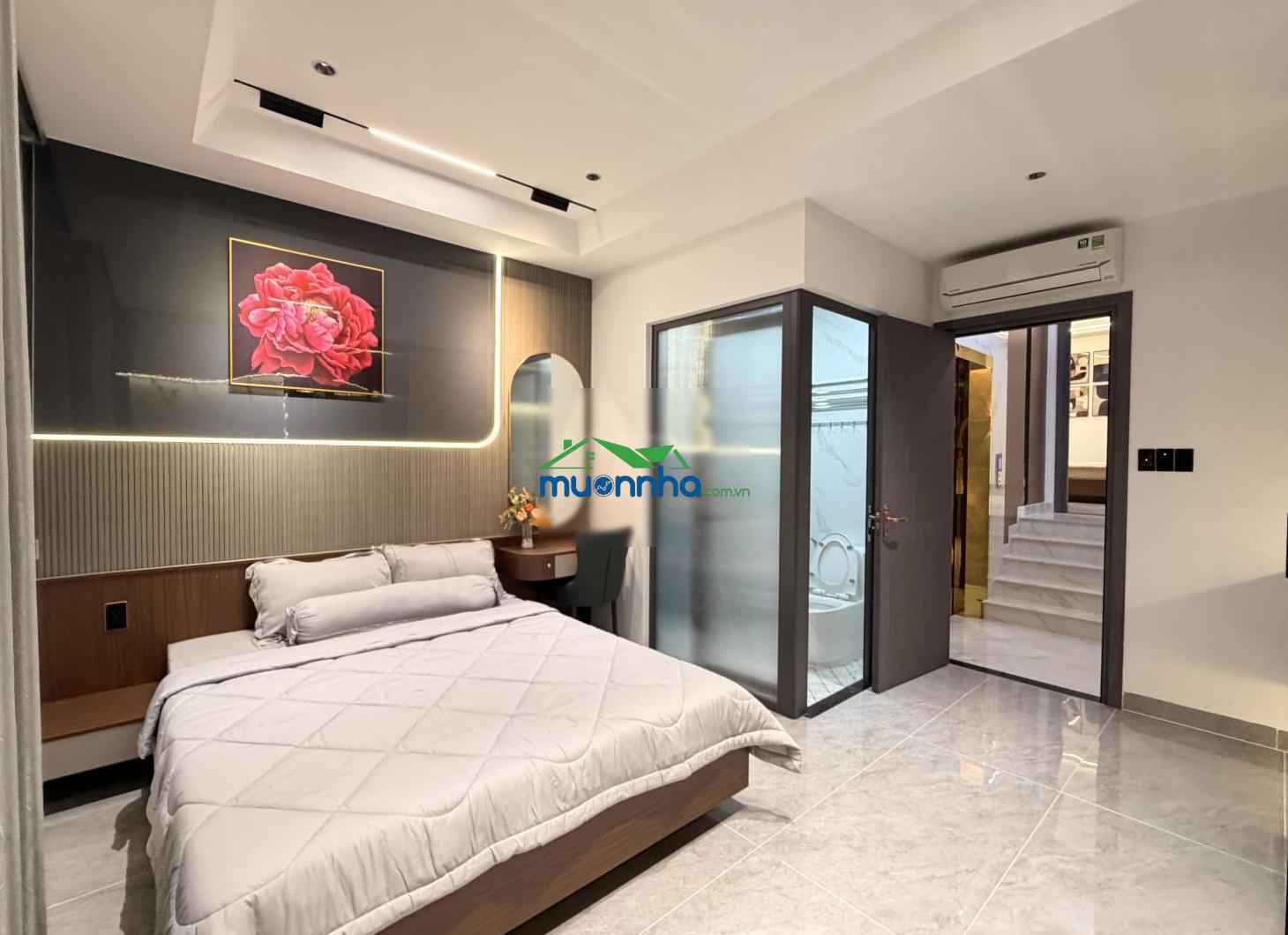 Bán nhà đẹp giá mềm gần siêu thị, thang máy 450kg, đường 8m khu an ninh trục đường phan huy ích - 2