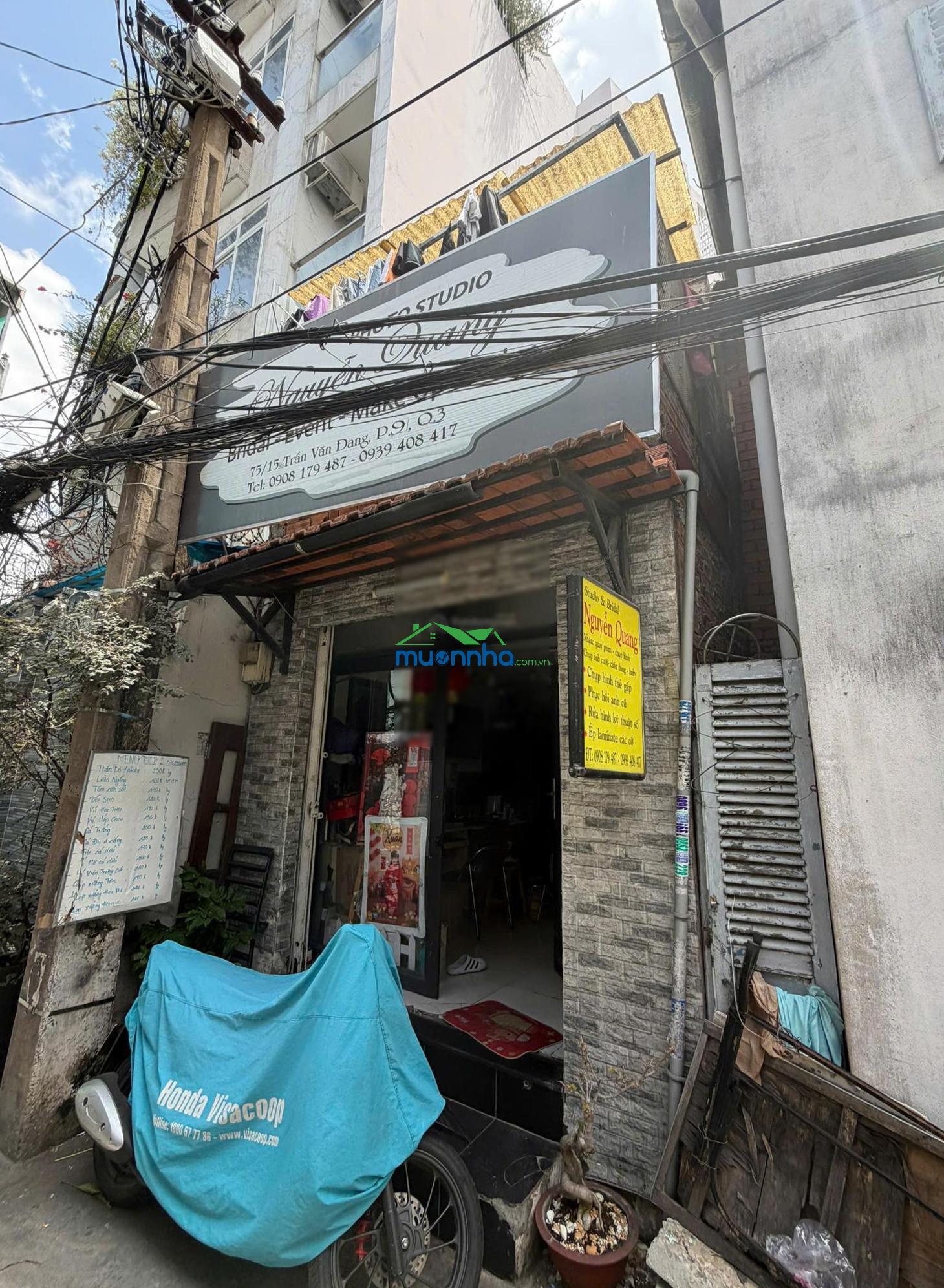 Bán nhà hẻm thông trần văn đang quận 3 dt 56m2 1 trệt 1 lầu btct chỉ còn 5,7 tỷ. mg hoa hồng 90tr - 4