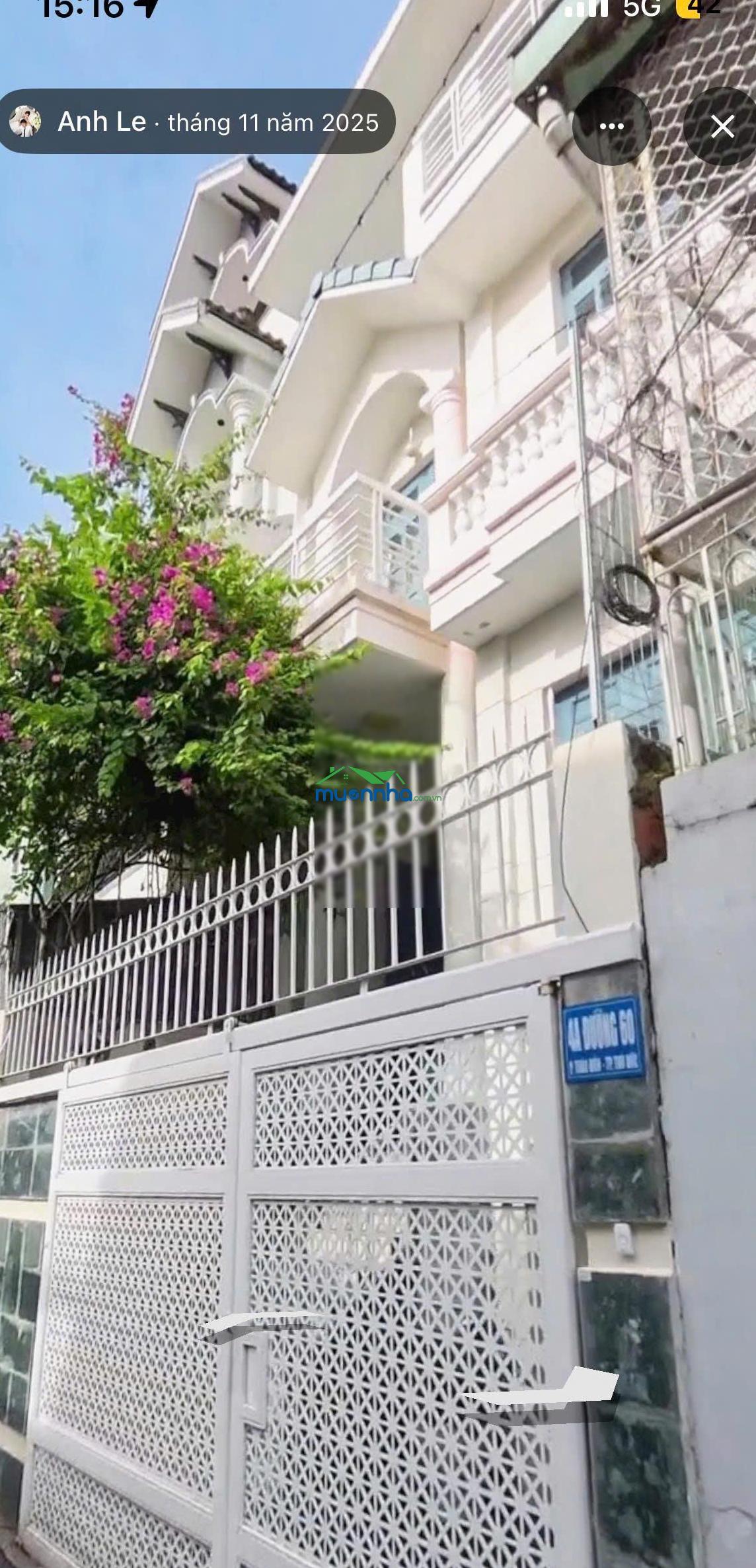 Bán nhà phố giá tốt đường số 60 chỉ 16 tỷ, 65m2, 4pn, 4wc thảo điền - 3