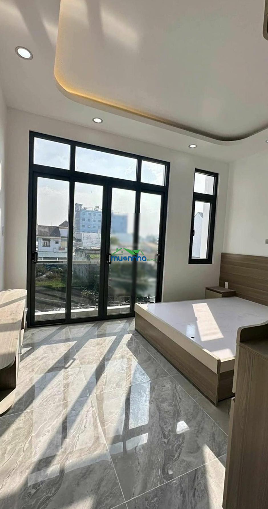 Nhà mới 5 tầng. 4x12m. nhỉnh 4 tỷ. hẻm xe hơi thông. an dương vương. bà hom. tân hoà đông. quận 6. - 2