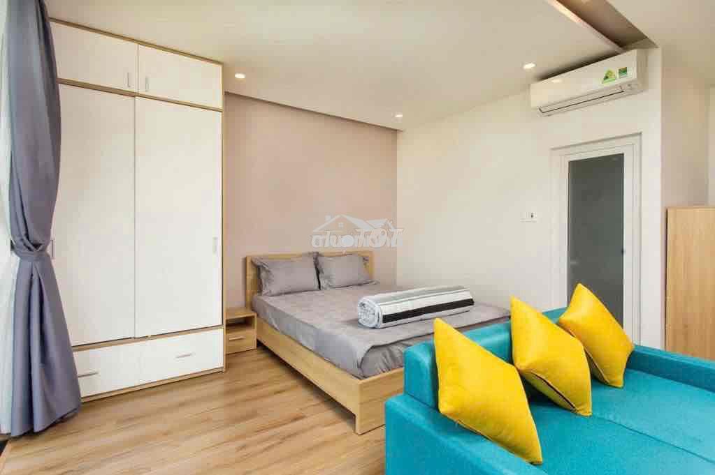 Cho thuê căn hộ sân vườn rộng 50m view cầu rồng mt đường vũ văn dũng - 4