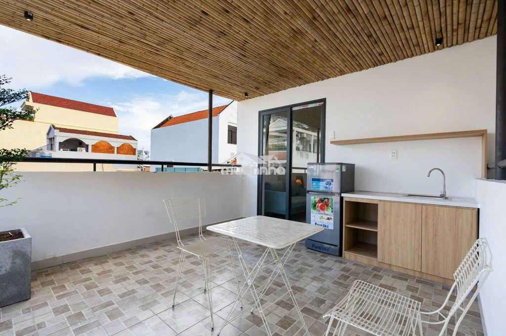 Cho thuê căn hộ 40m2 gần hồ con rùa,đh kinh tế,ueh có ban công quận 1 - 2