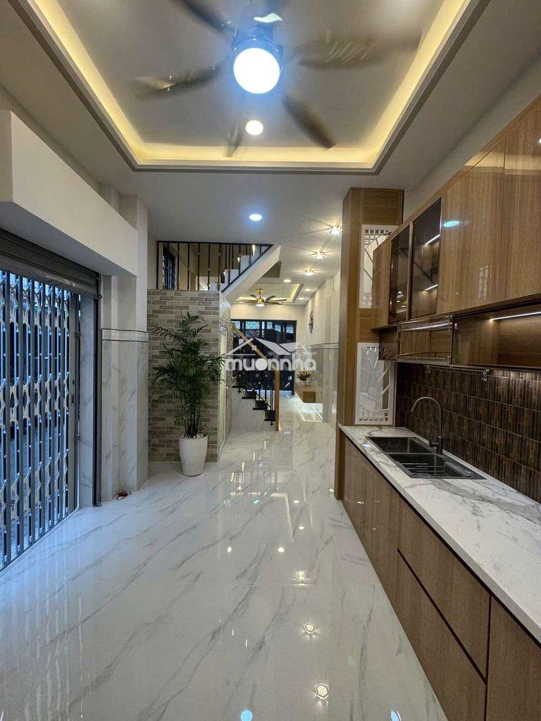 Bán nhà mới 4 tầng btct đường mai xuân thưởng phường 6 quận 6 - 3