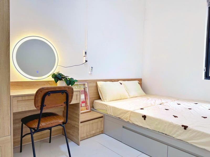 Căn hộ 2 phòng ngủ cửa sổ lớn, máy giặt riêng tại cityland nguyễn văn lượng, gần lotte mart gò vấp & đại học công nghiệp tp.hcm