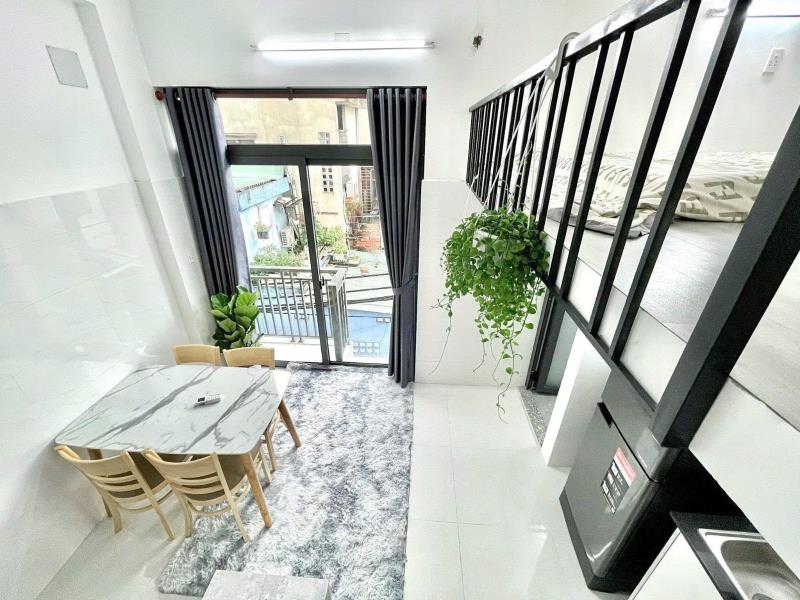 Cho thuê căn hộ thang máy, máy giặt riêng khu phan xích long, tiện di chuyển quận 1 , quận phú nhuận