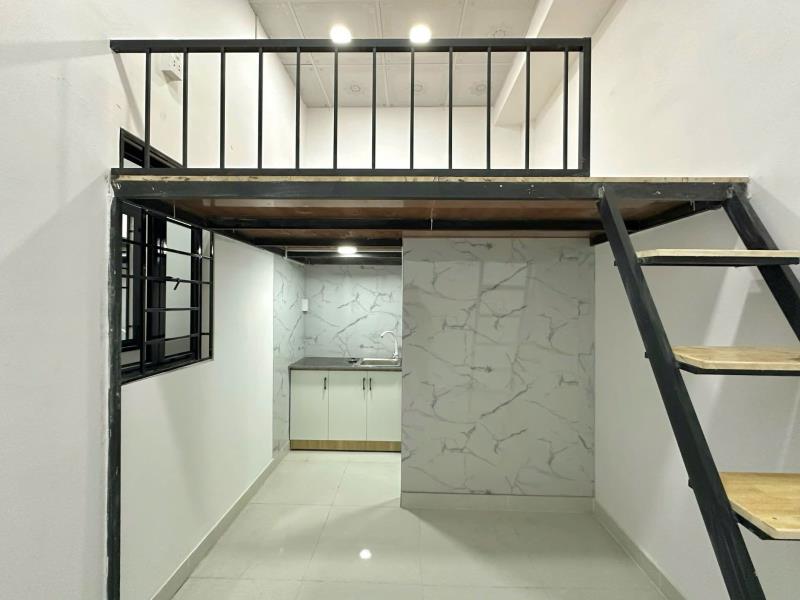 Duplex gác cao sinh viên 2k8 - ở 4 người 4 xe - tân bình , cầu vượt hoàng hoa thám , cộng hoà  - 2