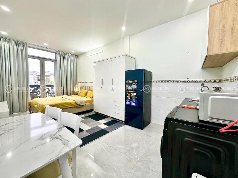 Cho thuê căn hộ tân bình - studio có bancol siêu rộng - 0926051663