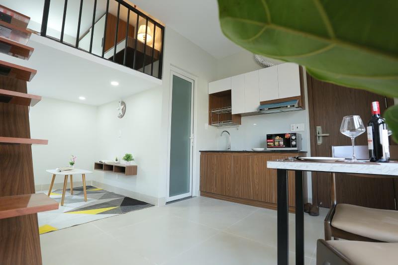 Khai trương phòng gác lửng mới, rộng rãi gần ngã tư hàng xanh, hutech, uef, uth - xvnt, bình thạnh - 3