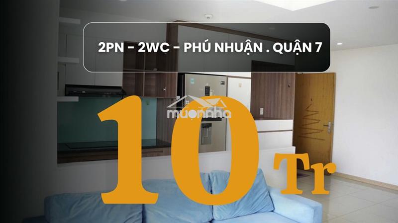 Cho thuê chung cư căn gốc :  2pn 2wc  jamona city quận 7  giá :10tr