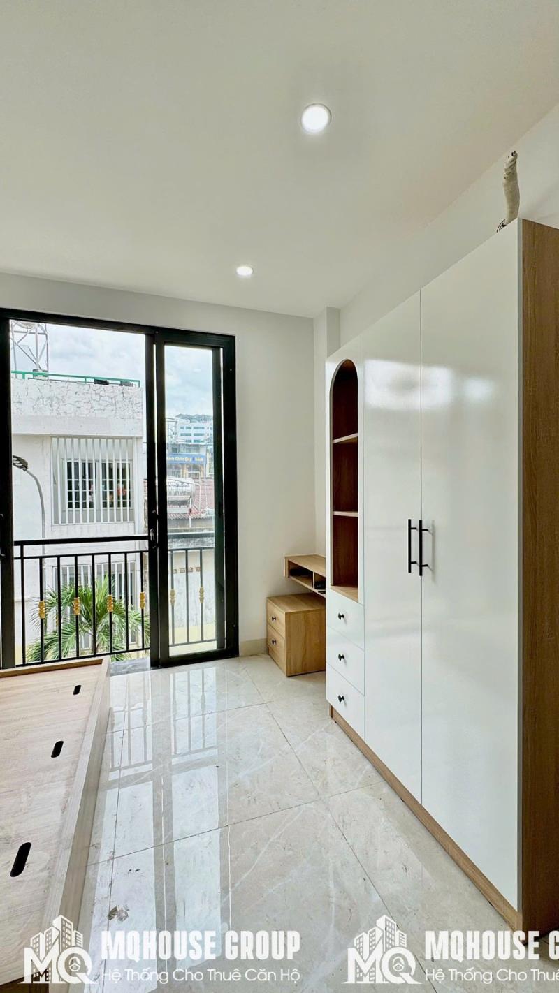 Cho thuê studio bình thạnh kê bên ngãy tư hàng xanh | full nội thất | ban công | gần hutech, uef | xô viết nghệ tĩnh - 2