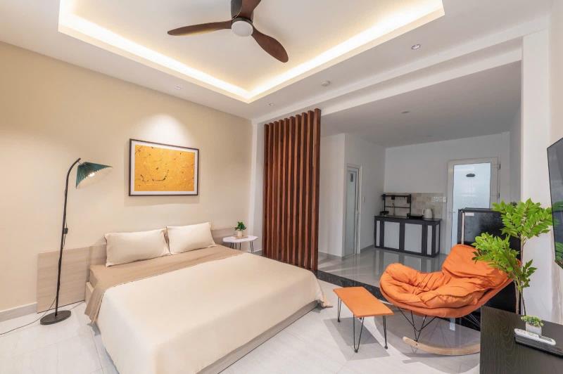 1pn tách bếp ban công, máy giặt riêng gần cầu thị nghè, thảo cầm viên, bờ kè hoàng sa, quận 1 - 2