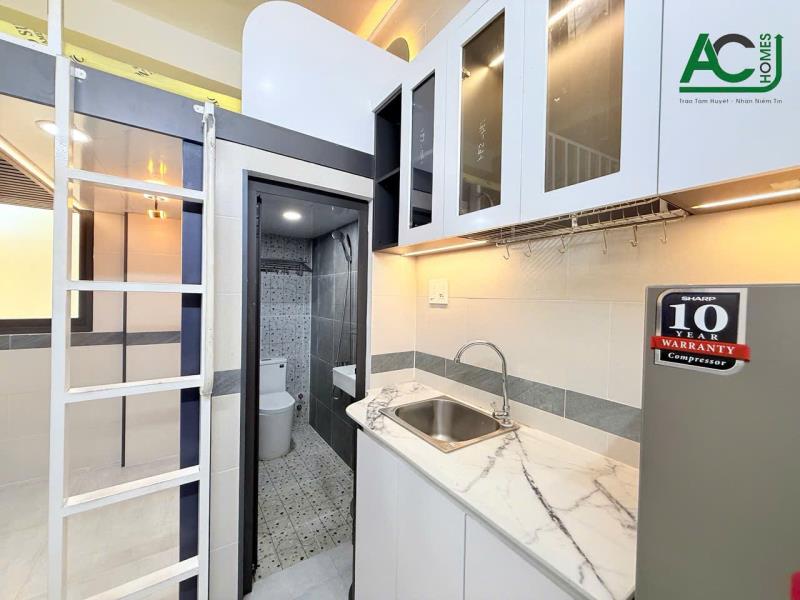 Cho thuê căn hộ duplex xô viết nghệ tĩnh cửa sổ – gần đại học ngoại thương, quận bình thạnh - 2
