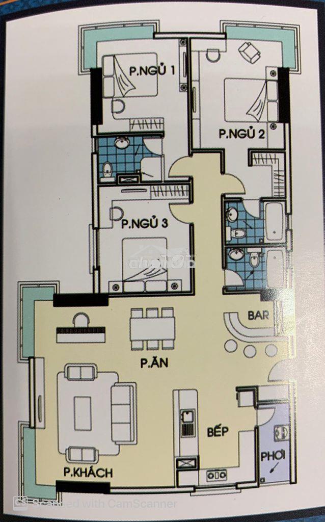 Cc 138m2,3pn,3wc, noi that 50%