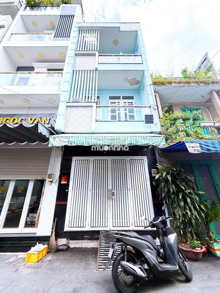 Nhà nguyên căn gò dầu. (4pn,3wc). hẻm xe hơi.dtsd 156m2