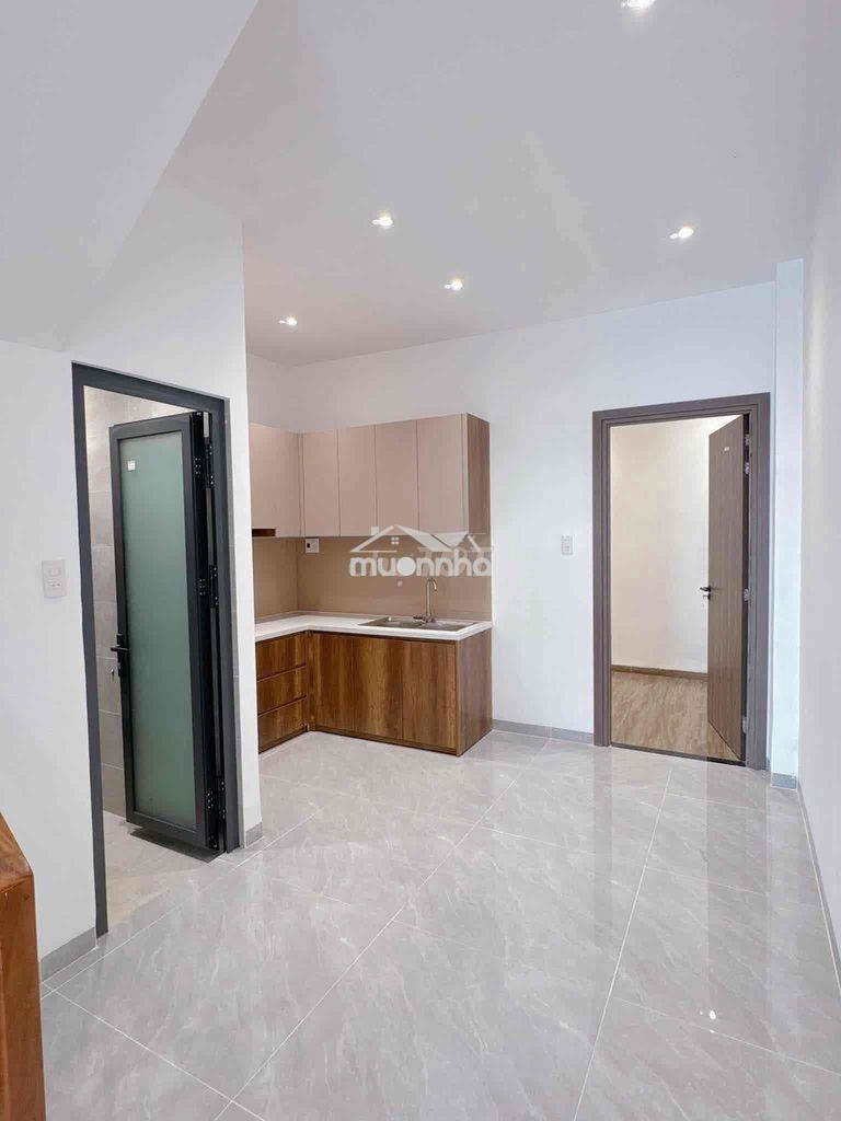 Nhà mới đẹp 1 trệt 1 lầu 58,2m2 sổ hồng riêng xe hơi ngủ trong nhà - 4
