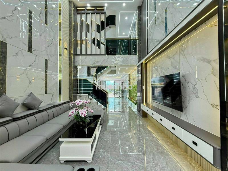 Siêu phẩm 4m x 16m.có thang máy và ô chờ hẻm rộng 14m đường thới an 16
