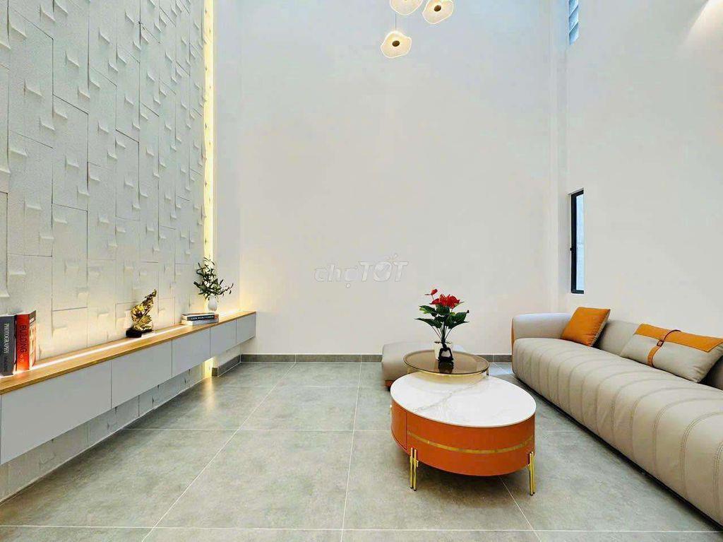 Cho thuê nhà đẹp full nội thất hxh thống nhất gv(4x15m)4pn5wc;giá 20tr - 4