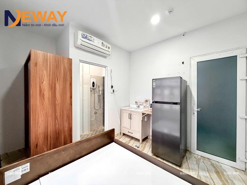 Cho thuê phòng trọ tân phú - studio full nội thất có cửa sổ lớn - 0926051663 - 2