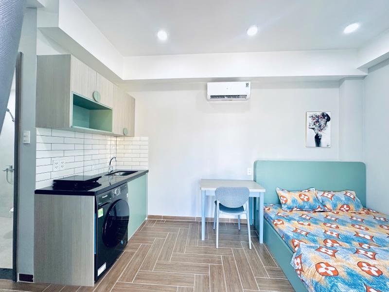 1 phòng ngủ ban công máy giặt riêng gần điện biên phủ, bạch đằng, nguyễn gia trí, đại học văn lang, đại học hồng bàng, uef - 4