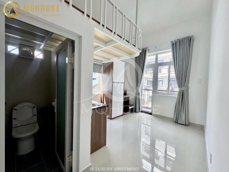 Duplex ban công máy giặt riêng ngay điện biên phủ , ngã tư hàng xanh, vòng xoay đa kao, nguyễn bỉnh khiêm, võ thị sáu gần đại học hồng bàng, văn lang