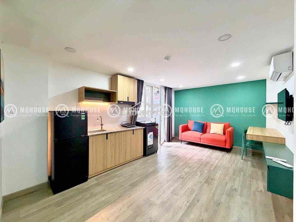 Chdv full nội thất 1pn - studio ban công, cửa sổ máy giặt riêng - 4