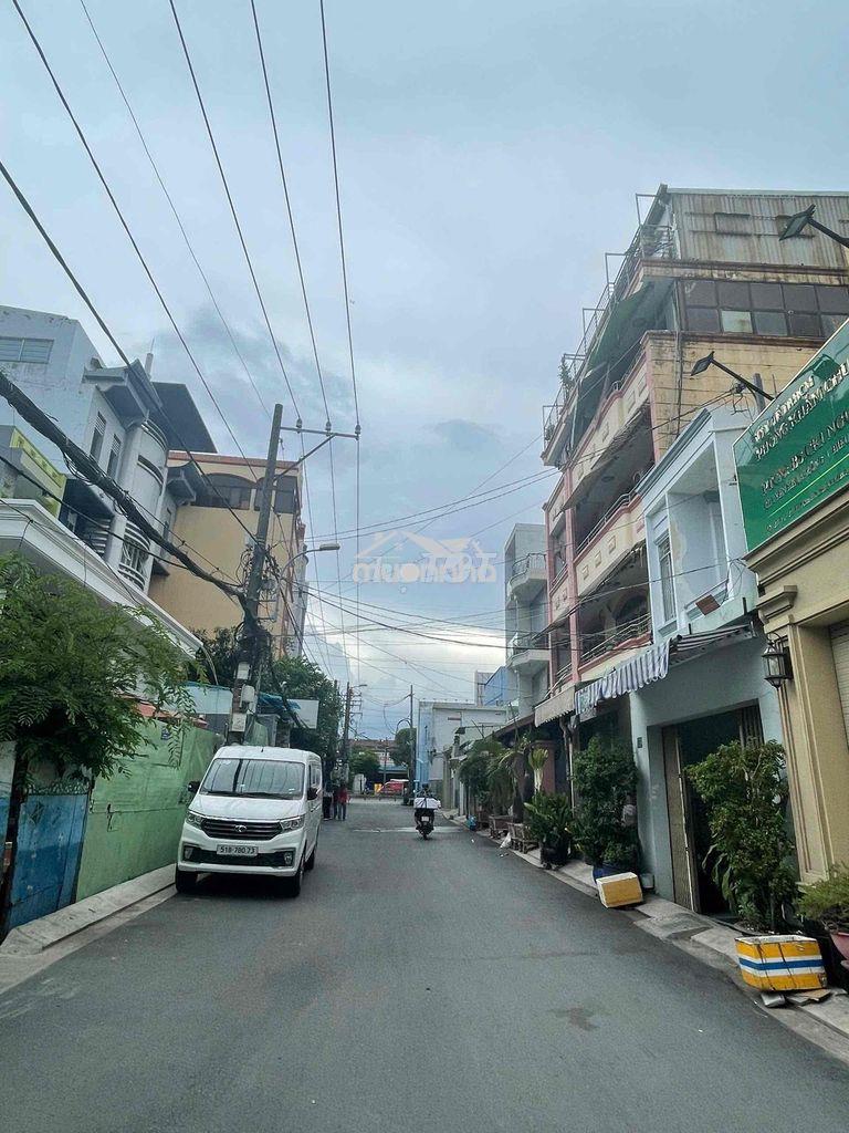 Nhà nát được xây mới như hình, hẻm 8m 1/ kinh dương vương, dt: 4,6x20 - 3