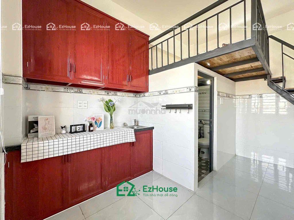 Căn hộ duplex ban công riêng thoáng mát ngay ngã tư bốn xã nhà mới - 4