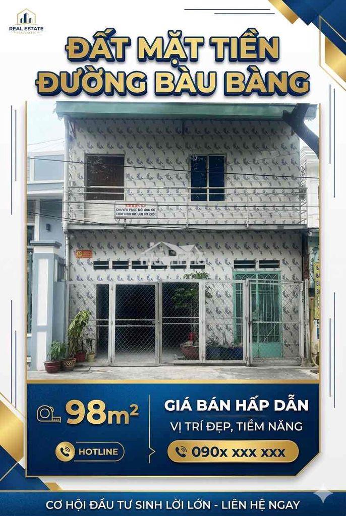 Nhà 25 bàu bàng chánh nghĩa phường tdm. tphcm