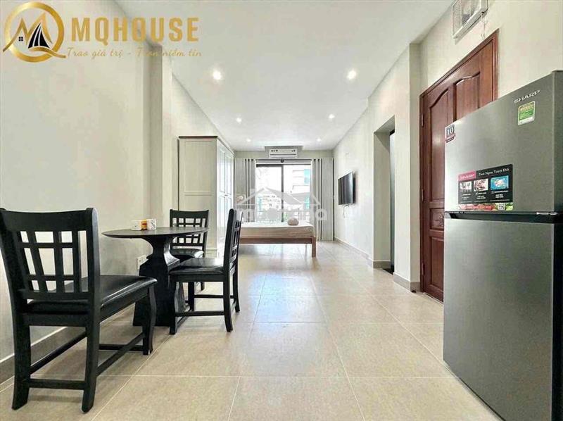 Cho thuê căn hộ mới 100% rộng 50m2 full_nội thất bancol gần quận 3