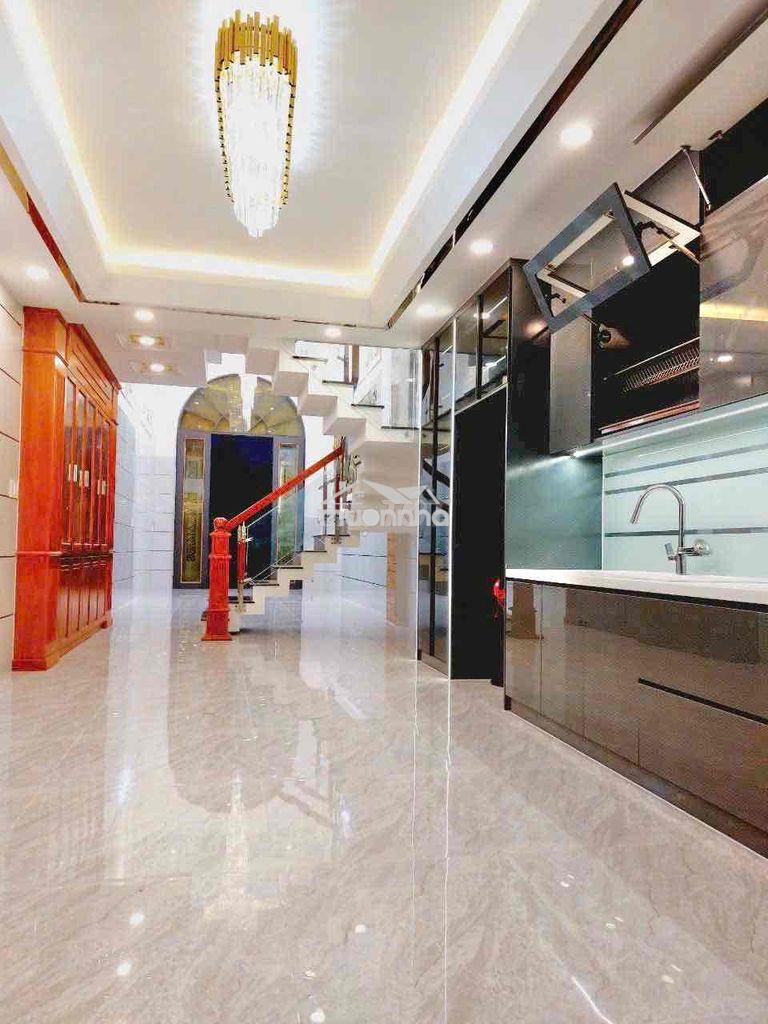 Nhà mtkd khu gò xoài.bhha. dt:4 x 16 trêt lửng 3lầu st 4pn 5wc - 2