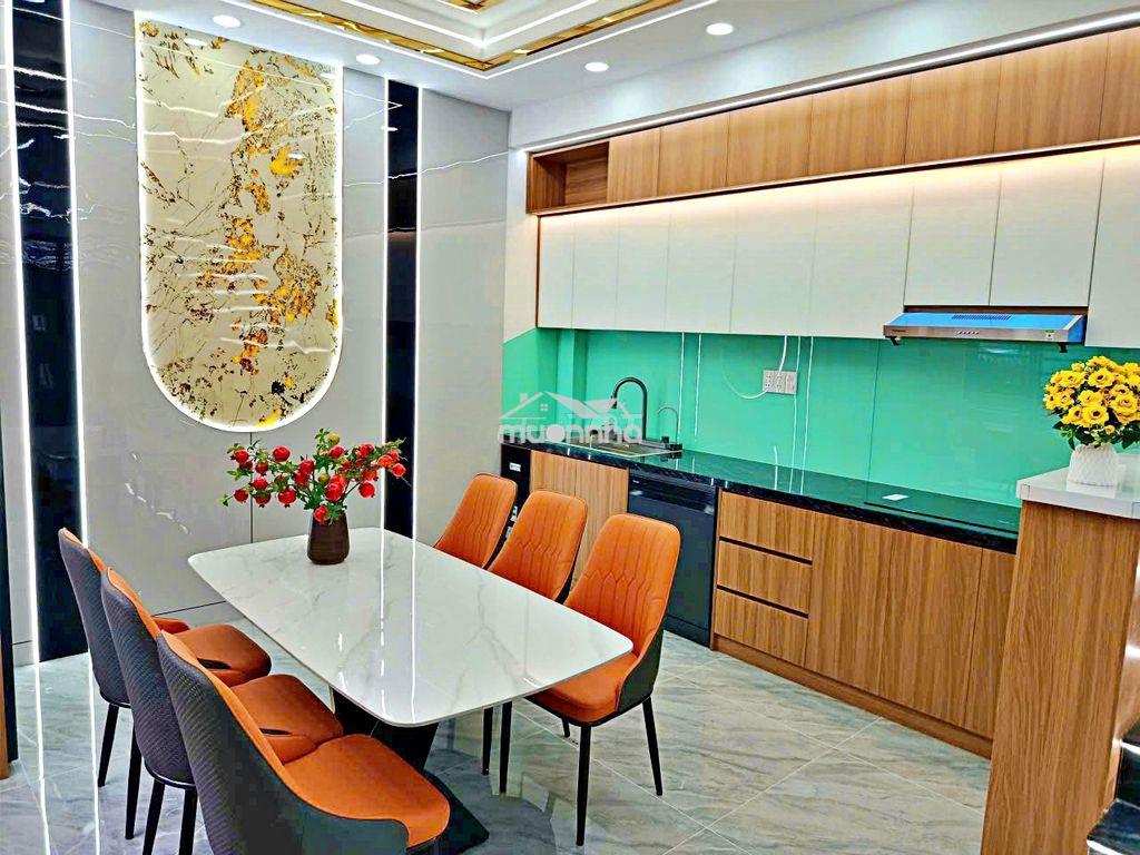 Nhà mới 4 tầng góc 2 mặt tiền - full nội thất - chợ đầu mối thủ đức - 4