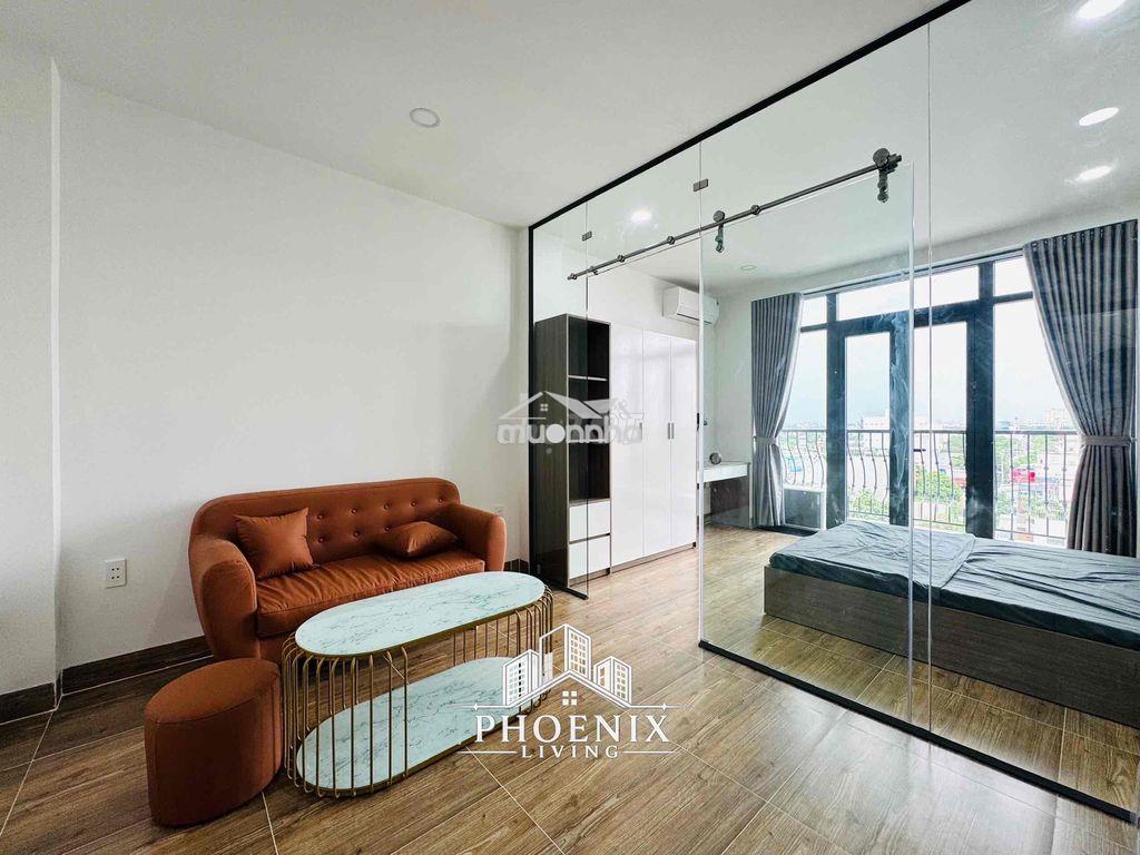 Căn hộ 1 phòng ngủ - full nội thất ngay cầu sắt nguyễn thái sơn - 4