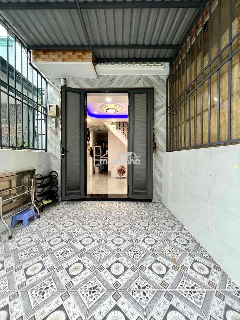 Nhà 3 tầng sổ hồng 2,1 tỷ hẻm xe hơi 5 bước chân tại nguyễn bình nhà b - 2
