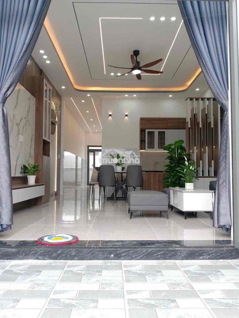 Nhà thổ cư xây kiểu vườn 5x20 giá full 685tr - 2