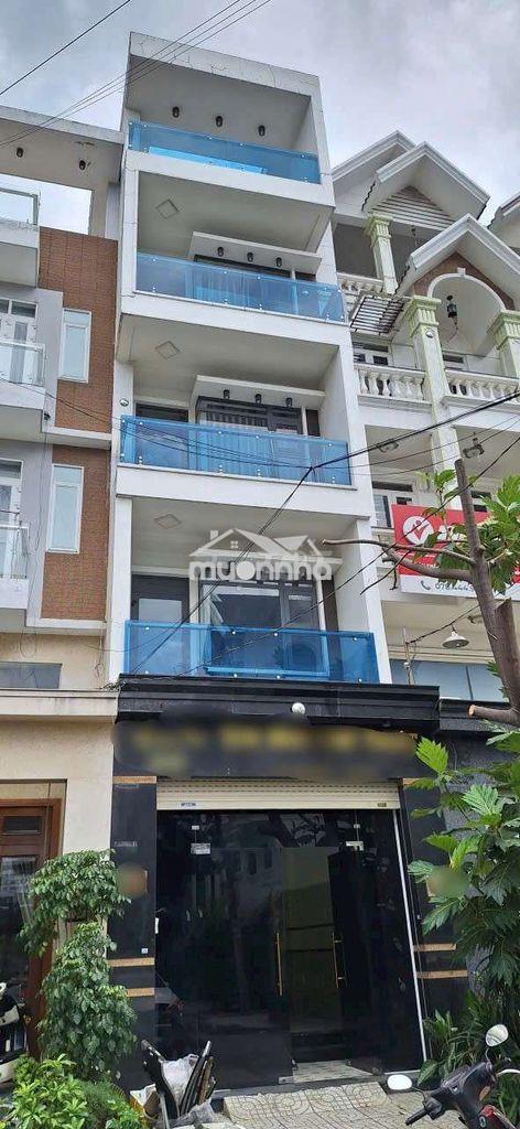 Cho thuê nhà mới đẹp, 6pn 5wc, hẻm tải thông đg phạm văn chiêu p14 gv