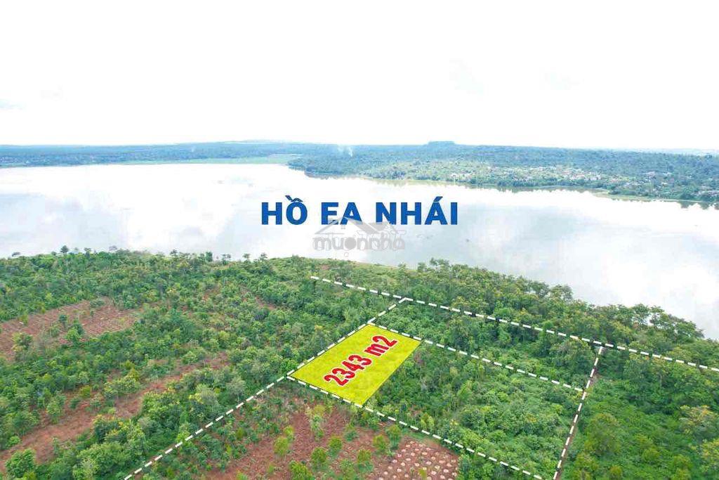 2,3 sào rẫy km18 quốc lộc 26 view hồ ea nhái đường đất 70x33m 3 mặt ti - 2