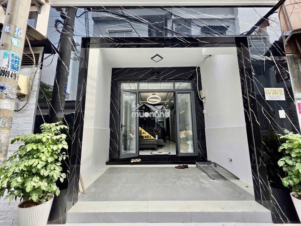 Bán nhà hẻm xe hơi quận 7: 4x16m, 2 lầu, sân thượng, nội thất cao cấp - 2