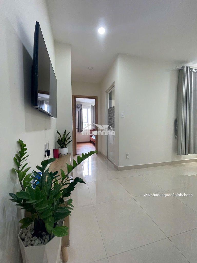 Bán căn 62m2 có nội thất; mới và đẹp. chỉ 2,420 tỷ. lh hương xem nhà - 4