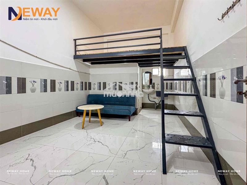 Phòng trọ có gác rộng giá rẻ gác cao 2m ngay gần aeon mall tân phú