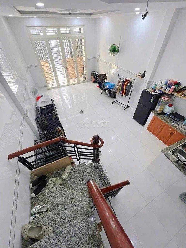 Nhà mới 4,5x10m 1lầu (2pn 2wc) hẻm 4,5m. tân hoà đông, bình tân - 3