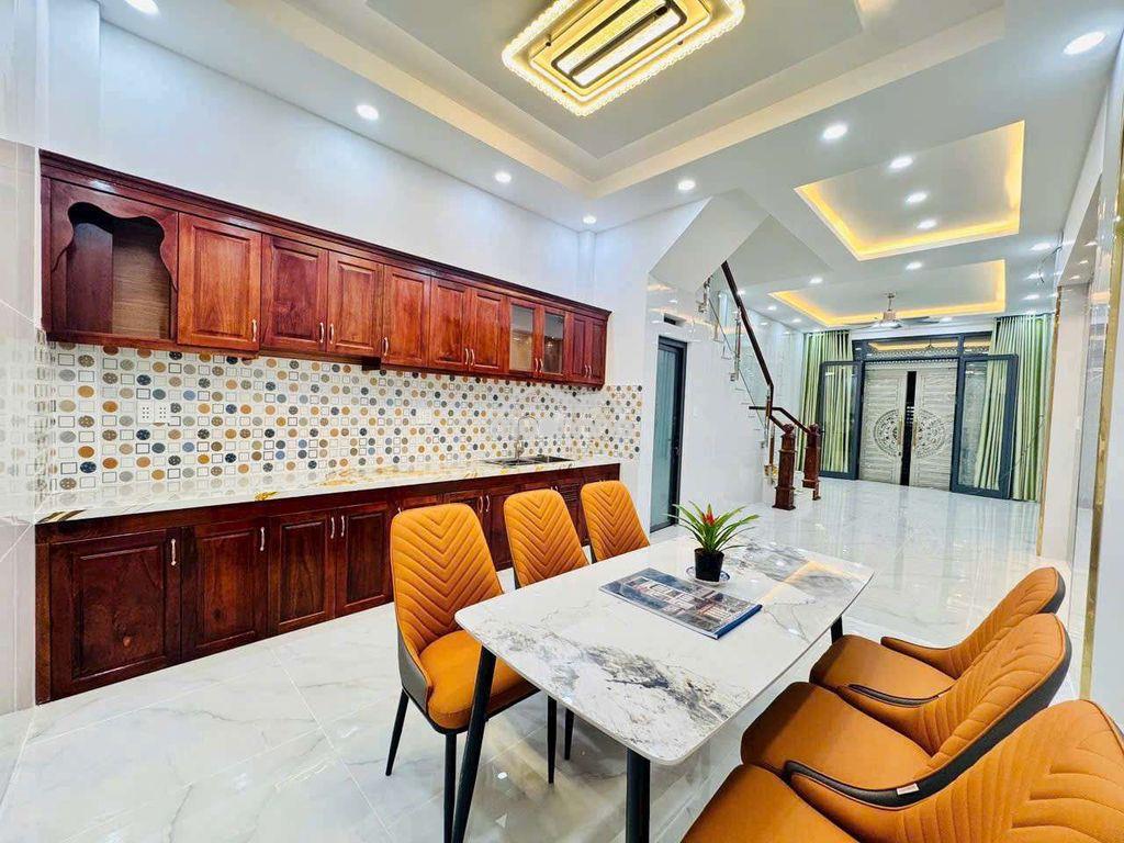 Nhà hẻm an dương vương 4x13 1 trệt 2 lầu 1t - 4