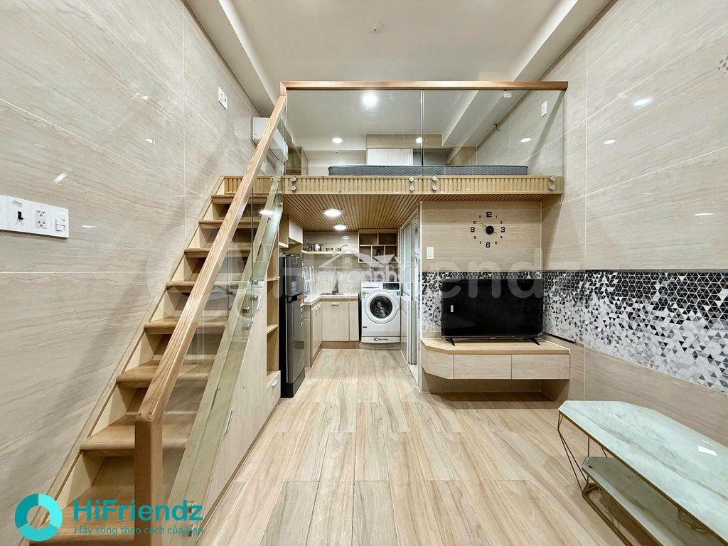 Chdv dạng duplex cao cấp - thang máy hầm xe form chung cư mini sát q5 - 3