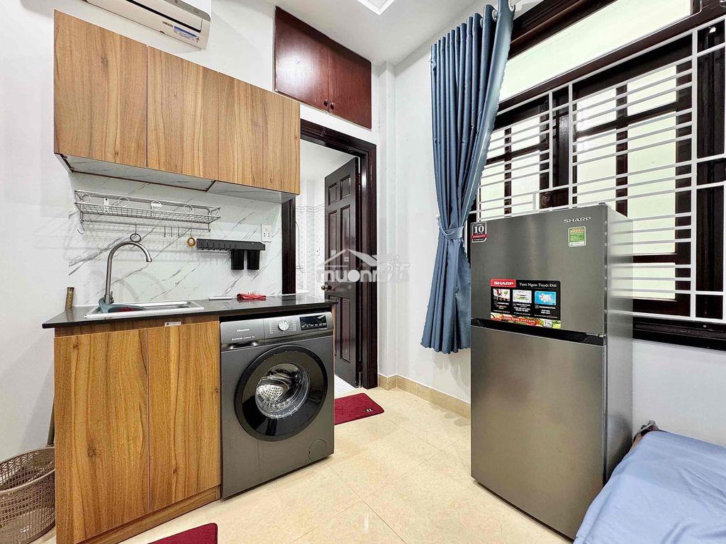 Căn hộ full nt- mgr- điện nhà nước ngay cầu kiệu - 2