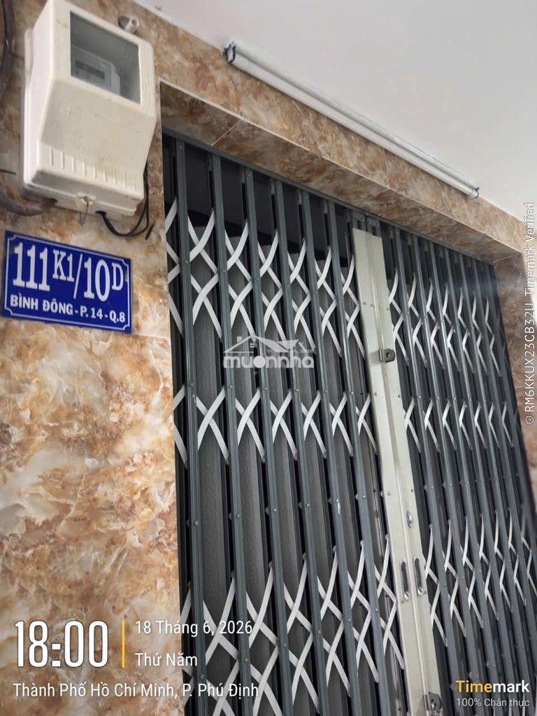 Cần bán nhà hẻm đường bình đông, phường phú định giá bán 2ty150 - 3