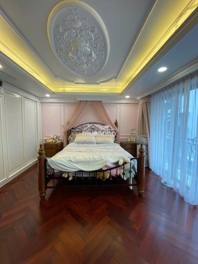 Cho thuê biệt thự đường liên phường 400m2 đất full nội thất - 4