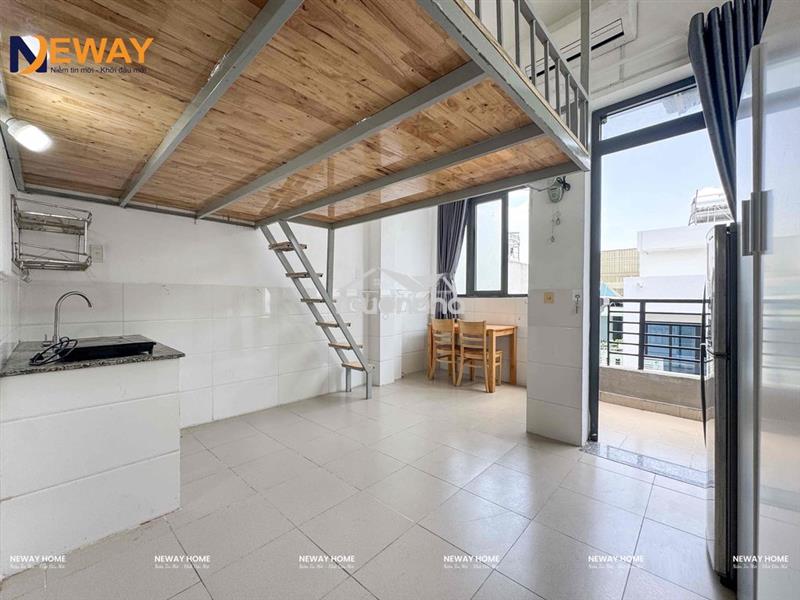 Căn hộ duplex ban công - full nội thất - ngay hoàng hoa thám