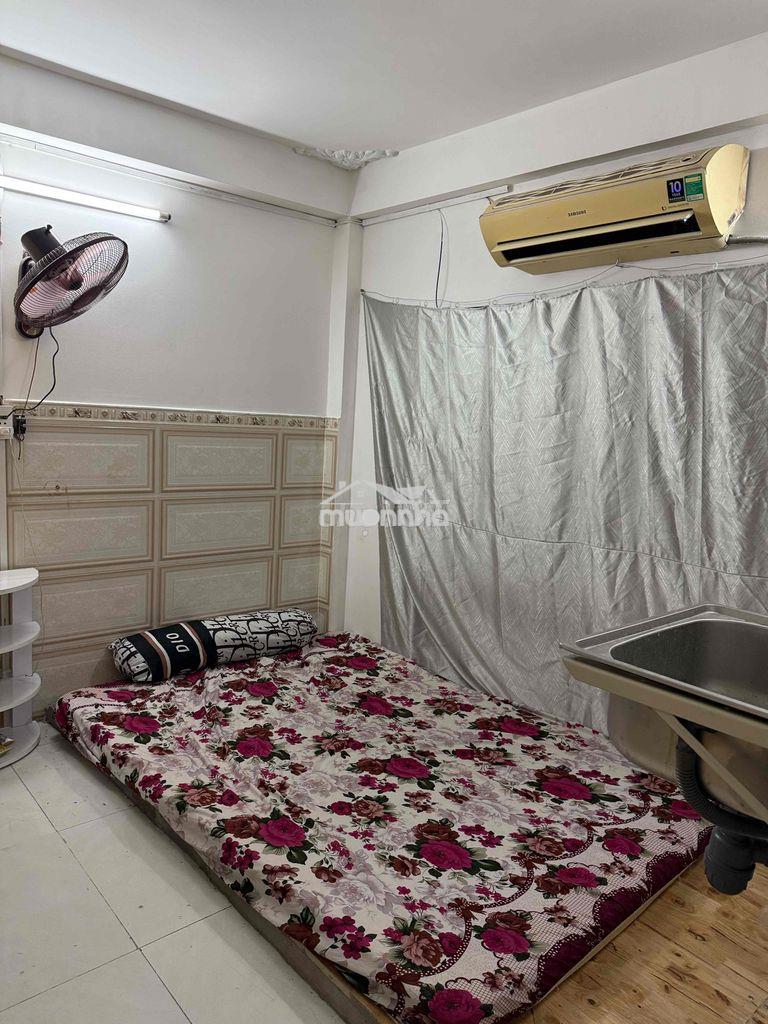 Cho thuê phòng trọ máy lạnh, tủ lạnh, máy giặt, đầy đủ - 4