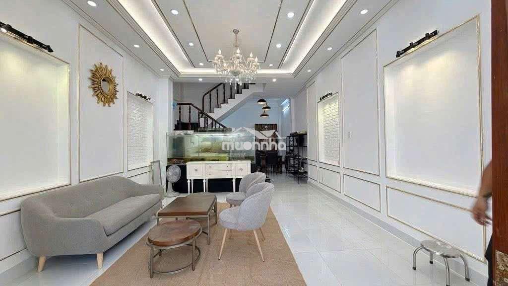 Nhà 1 trệt 2 lầu sân thượng 5x15m hẻm xe hơi kdc lê thị chợ quận 7 - 2